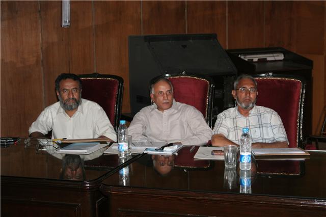 Judges of the speech competition